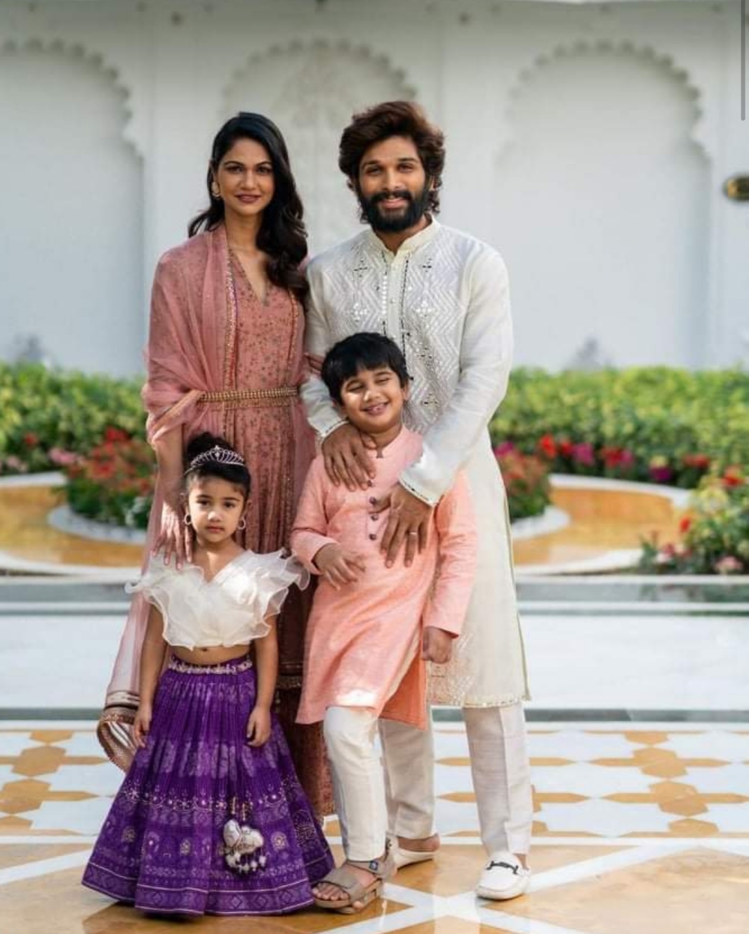 allu+arjun+family