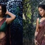 sakshi agarwal saree