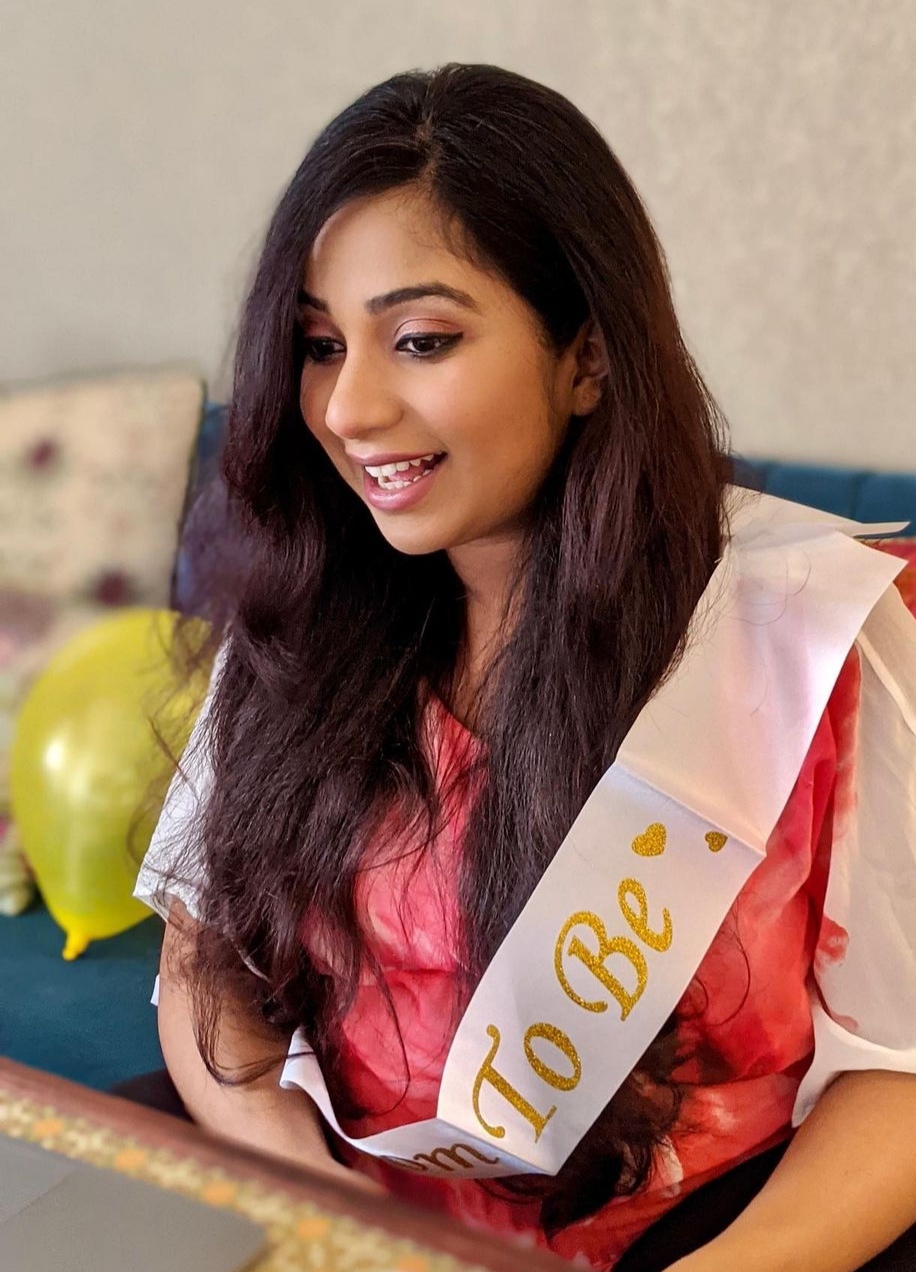 shreya ghoshal baby shower pics