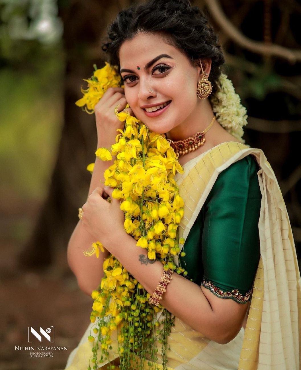 anusree vishu photoshoot