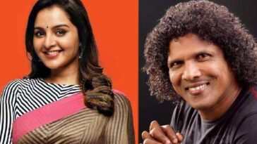 manju warrier with kannan sagar