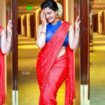 honey rose saree