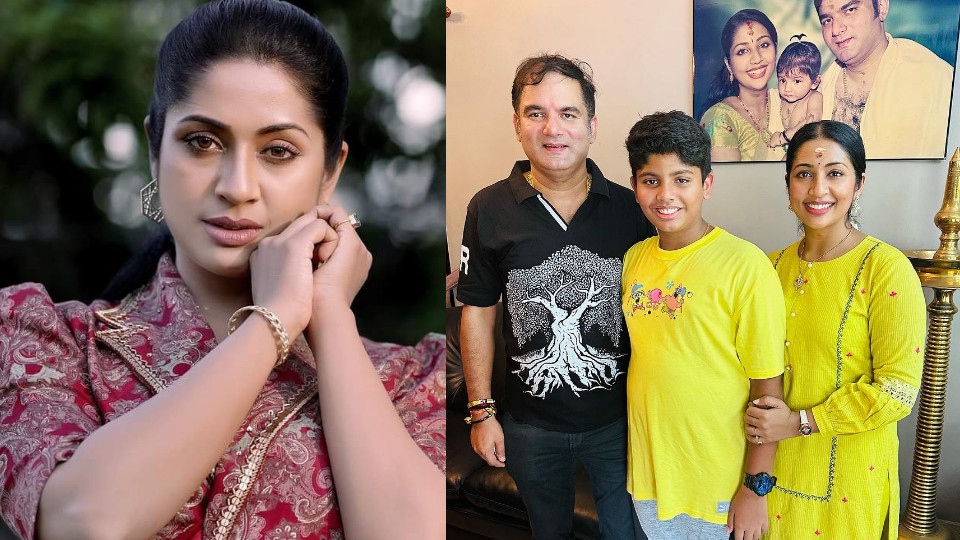 Navya Nair shared a picture with her husband