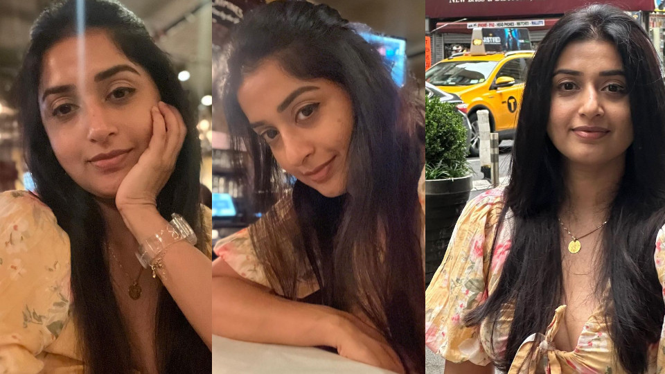 Meera Jasmine vacationing in America