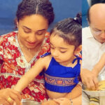 Actress Pearle Maaney Shared Her Daughter Nila's New Beginning on Vijayadashami Day