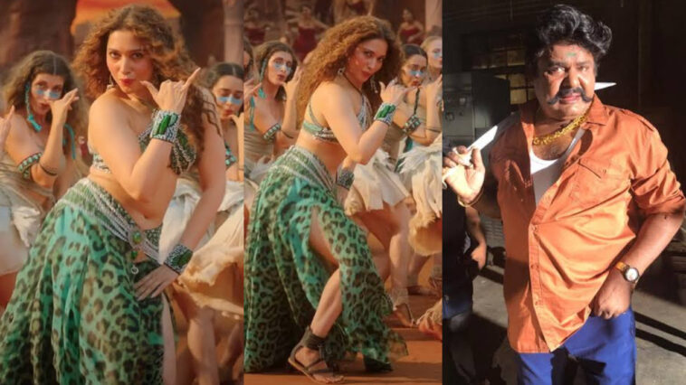 actress Tamannaah's dance performance in Rajinikanth's super hit 'Jailer' song 'Kavalaiya'."