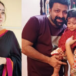 Chandra Lakshman with heartfelt words on her baby's first birthday