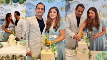 Archana's husband organized a baby shower in America.