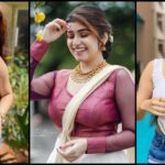 Manasa Radhakrishnan white look viral photos