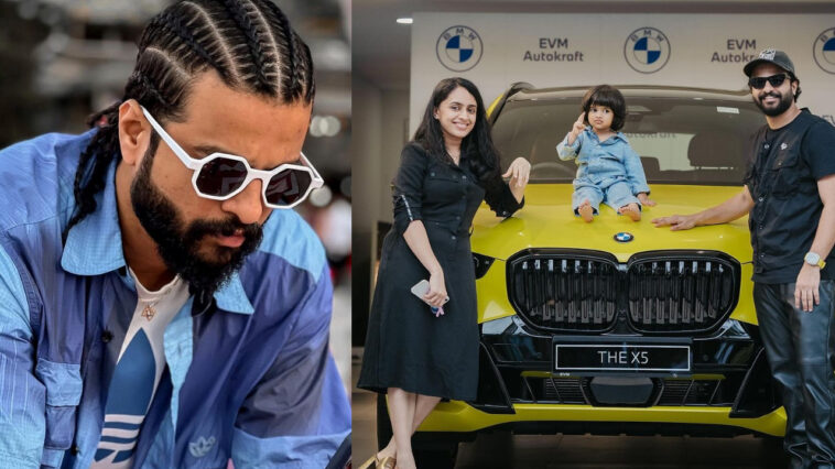 Neeraj Madhav has acquired a brand-new, luxurious BMW X5.