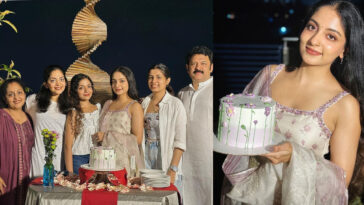 The fans' favorite star, Ishani Krishna, celebrated her birthday with her family.