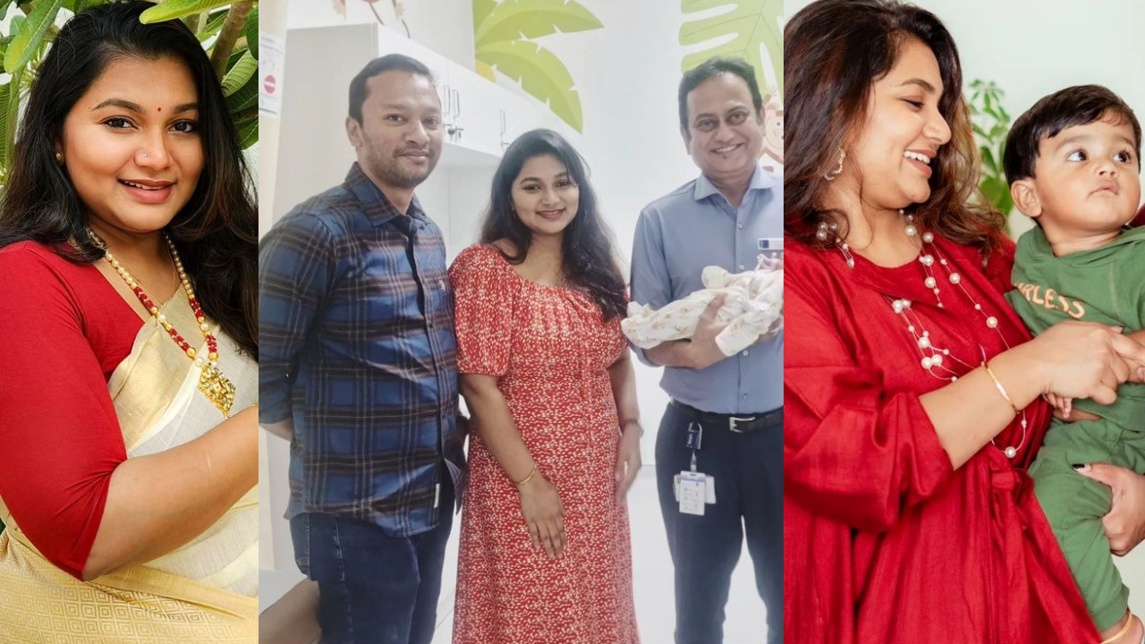 Srilakshmi brought good news following her son's first birthday.