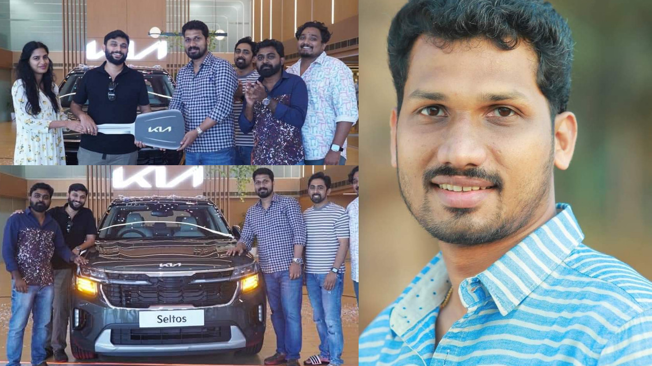 Victory of Garuda! Listin Stephen presents the director with a luxury car