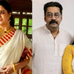 Urmila Unni, actress and close relative of Samyukta, extends her best wishes to Malayalam's favorite stars Biju Menon and Samyukta Verma as they celebrate their wedding anniversary.