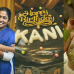 Anikha celebrated her birthday by holding her mother close and sharing sweets