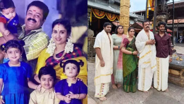 He is also a person who values his family a lot, so even if Suresh Gopi goes somewhere, his wife Radhika is always with him