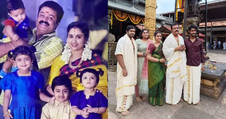 He is also a person who values his family a lot, so even if Suresh Gopi goes somewhere, his wife Radhika is always with him