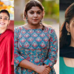 Nayanthara congratulates Aparna.