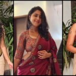 Kaniha's new saree stylish pics