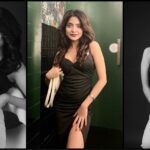 Nandhana Varma black and white cute pics