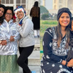 amrutha suresh visit tajmahal